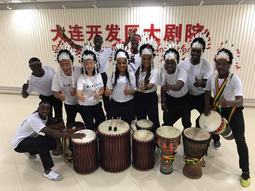 African dance performance
